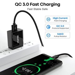 20ft USB-C Fast Charger Cable for iPhone 16, 15 & Samsung Galaxy Series