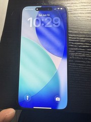 iPhone 15 Pro Max Black Titanium 256GB – AT&T, Aftermarket OLED Screen-100% Batt