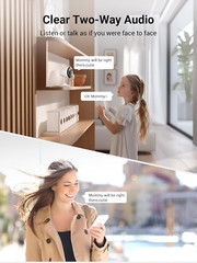 5G & 2.4G Indoor/Outdoor Security Camera for Home, Baby/Elder/Dog/Pet Camera wit