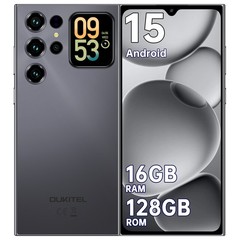 OUKITEL C62 Cell Phone 6.88&Prime; Dual Screen 16GB+128GB 5150mAh Android 15 T-Mobile