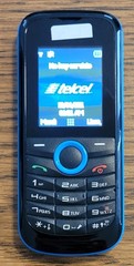 Telcel G R253 – Black and Blue ( GSM ) Rare Cellular Phone