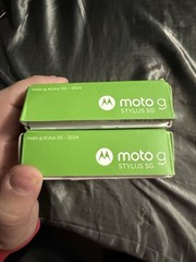 Motorola Moto G Stylus 5G (2024) 128GB Caramel Latte Cricket 50MP Smartphone