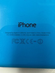Apple iPhone 5c Model A1532 Sky Blue For Parts Or Repair Only C1