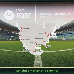 New Factory Unlocked Motorola Razr 256GB 15 FIFA World Cup 2026 Edition XT2553VF