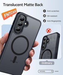 Galaxy A37 5G Phone Case: Samsung A36 5G Case Matte Translucent Military Grade P