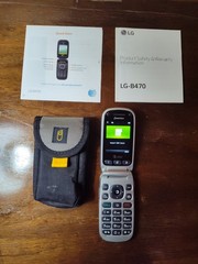 LG B470 – Navy Blue ( AT&T ) Cellular Flip Phone