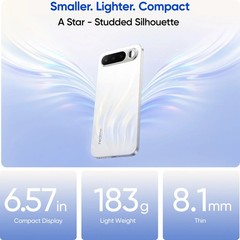 realme 16 5G (Black, 256 GB 12GB RAM) Dimensity 6400 Turbo 6.57&Prime; Gobal Version.