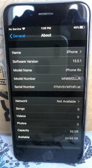 Apple iPhone 6s – 32GB – Space Gray (AT&T) A1633 (CDMA + GSM)