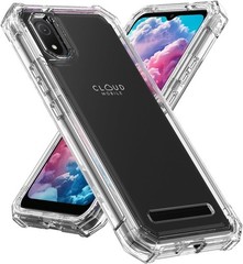 Cloud Mobile Stratus C8 – Full Cover Shockproof Protective Phone Case – Clear