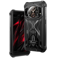 Global FOSSiBOT F101 PRO 4G LTE Rugged Phone Android Leather Mobile Dual Display