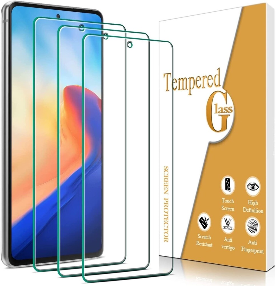 Samsung Galaxy S20 FE 5G Screen Protector Tempered Glass Bubble Free 3Pack Saver