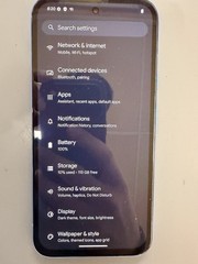 Google Pixel 8a – Unlocked – 128GB Android Smart Phone (BAY Color) – PRISTINE FS