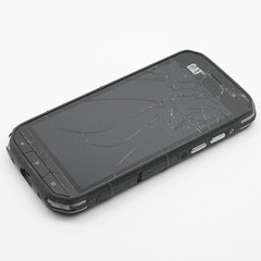 CAT S48c 64GB (Sprint ONLY) Black Smartphone Android – For parts