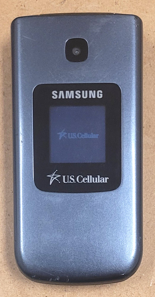 Samsung Chrono SCH-R260 – Blue and Black ( U.S. Cellular ) Rare CDMA Flip Phone