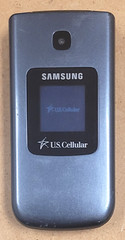 Samsung Chrono SCH-R260 – Blue and Black ( U.S. Cellular ) Rare CDMA Flip Phone