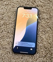 Apple iPhone 13 128GB Unlocked Midnight ML933LL/A Battery 79% – A1