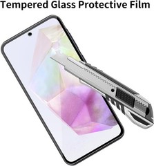 4 Pack Glass Screen Protector for Samsung Galaxy A35 5G / Galaxy A55 5G 6.6 Inch