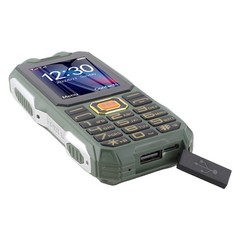 4G Rugged Senior Cell Phone 2.6 Inch Screen Big Button 16800mAh Dual LED BEA