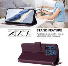 Wallet Case for Moto G Stylus 5G (2026/2025) with Card Holder and Cash Pocket