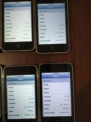 Lot of 10 Apple iPod Touch 2nd Generation 8GB A1288