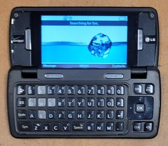 LG enV Touch VX11000 – Black and Silver ( Verizon ) Cellular Phone – READ