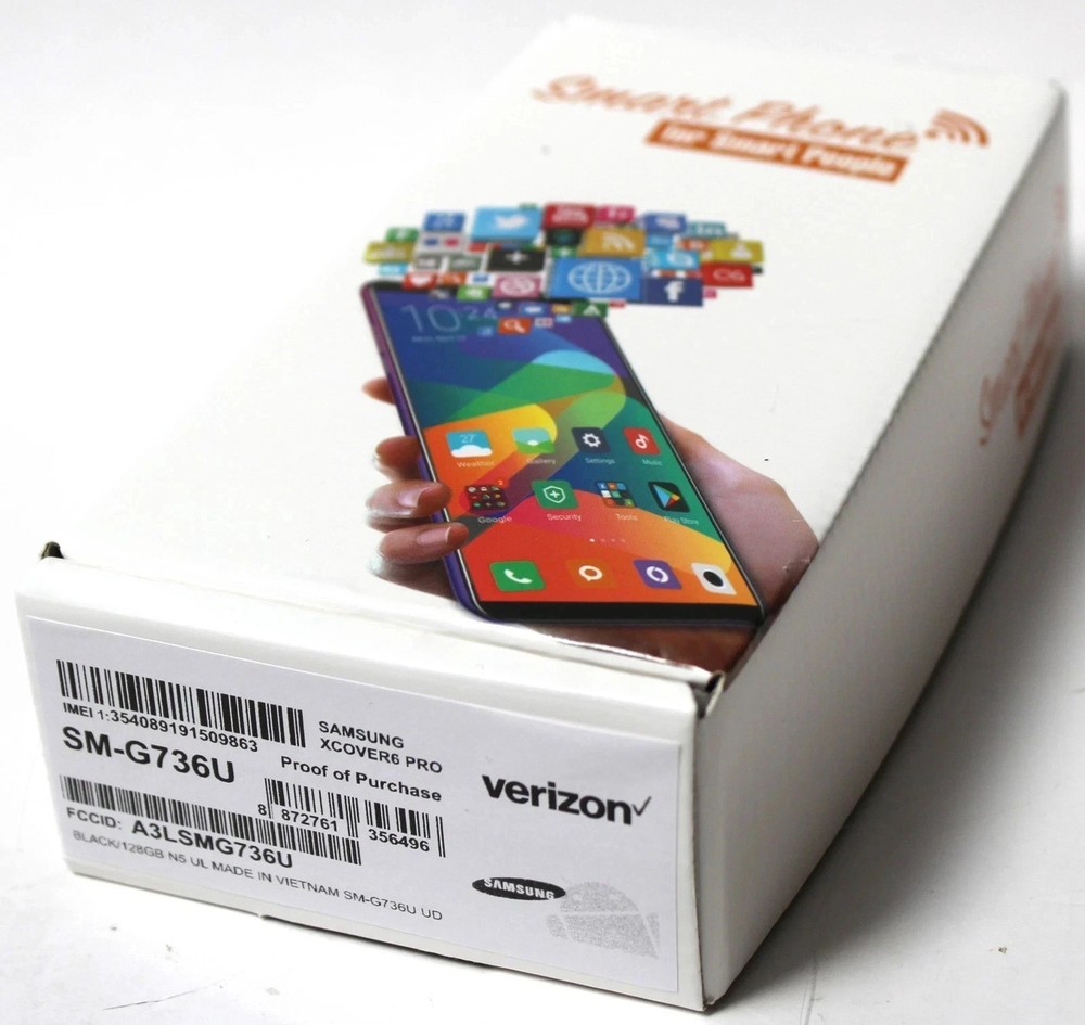Samsung Galaxy XCover6 Pro 5G 128 GB Black (Verizon) NEW OTHER