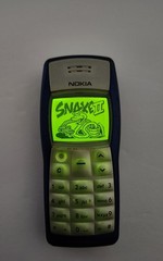 Nokia 1100b Blue & Gray TracFone Cell Phone