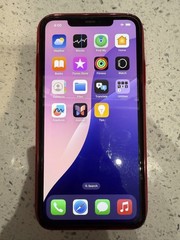 Apple iPhone 11 Pro Max 64GB A2161 Silver Unlocked Very Good Condition + 5 Cases
