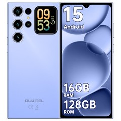 OUKITEL C62 Cell Phone 6.88&Prime; Dual Screen 16GB+128GB 5150mAh Android 15 T-Mobile