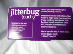 NEW NEVER USED jitterbug Touch 2 smart phone in box SUPER