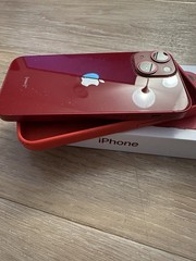 Mint Apple iPhone 13 Mini, 256GB, Red- Unlocked , Reset to Factory