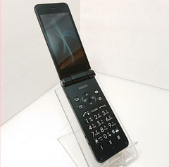 SHARP AQUOS KEITAI BLACK SH-N01 Android Flip Phone Unlocked 601SH Used