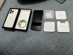 Apple iPhone 13 Pro 256GB Silver – Minor LCD Bleed / Read Desc 77% Battery