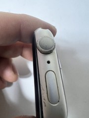 Apple Watch Nike Series 7 45mm A2474 32GB Starlight Aluminum (GPS) LOOSE SCREEN!