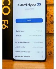 Xiaomi Poco F6 5G 128GB 512GB International version Snapdragon 8s Gen 3 5000mAh