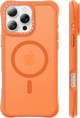 iPhone 16 Pro Case, Slim Matte Shockproof, 20FT Military Drop Protection, Magnet