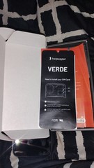 Verde Hotpepper 32GB Black Touchscreen Smartphone. Opened Box To Take Pictures.