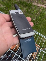 Ericsson T28 – 0.5 MB – Black (Unlocked) 2G GSM mobile phone rare Blue