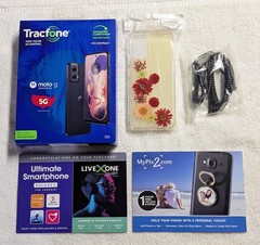 Moto G Power 5G 2024 6.7&Prime; 8GB/128GB + 1 Year Tracfone Plan 1500 Min/Text/1.5 GB