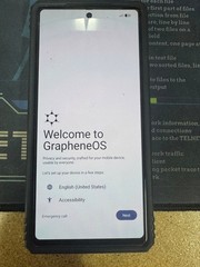 DeGoogled Pixel 6a – 128 GB – Charcoal (Unlocked) GRAPHENE OS