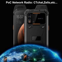 UNIWA W888 Waterproof Smartphone 4GB+64GB 6.3Inch 4G Walkie Talkie PTT Cellphone