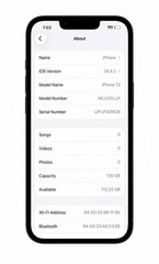 Apple iPhone 13 – 128 GB – Midnight unlock good quality,Looks perfect