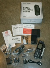 Inmarsat IsatPhone2 2.1 Satellite SAT Phone Box & Accessories MINT Text Email