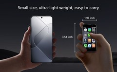 Mini Phone Unlocked 3.0&Prime; HD Touch Screen Android Kids Dual SIM Face lD 2GB+16GB