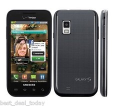 Samsung Galaxy S Fascinate SCH-I500-2GB -r* Black (Verizon)Cell Phone Good