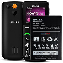 BLU Joy 3g 1.8&Prime; J090 Original OEM BLU Battery C624043100L 1000mAh 3.7 Wh