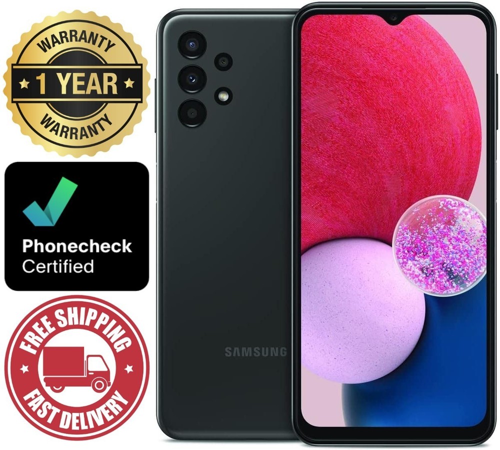 Samsung Galaxy A13 5G – 64 GB – Black (Unlocked) Smartphone