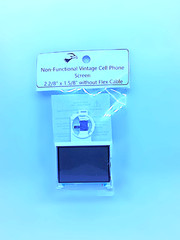 2.2/8&Prime; x 1.5/8&Prime; inches Non Functional Vintage Cell Phone Screen