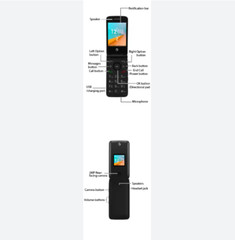 AT&T CINGULAR FLIP IV FLIP 4 U102AA 4GB Black – 15 BULK PACK