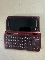 LG EnV3 VX9200 Verizon Flip Cell Phone Red QWERTY 3MP Camera Bluetooth Media